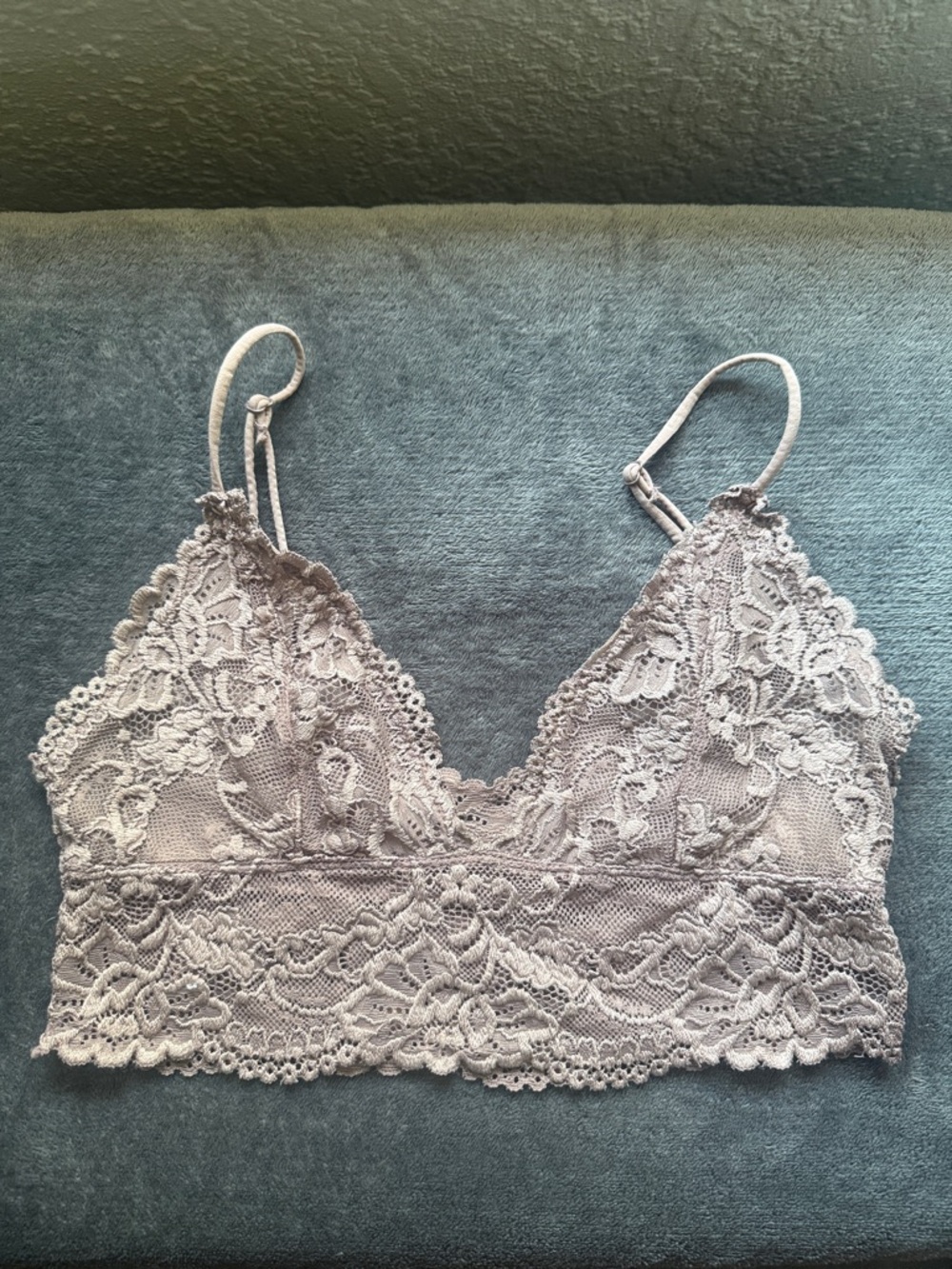 Lace Bralette - Mauve Soft Vibe